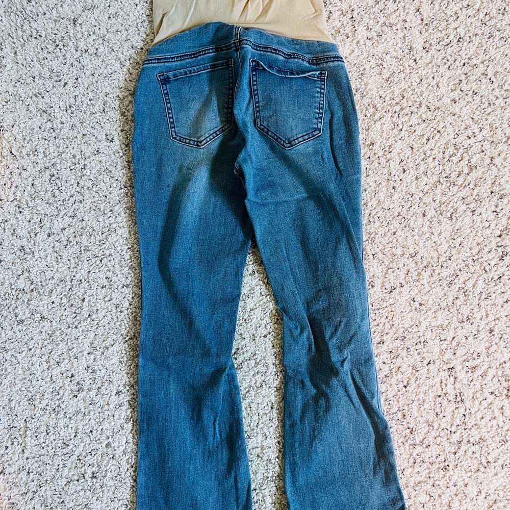 Women’s Maternity Jeans - Size Petite XS - Indigo Blue